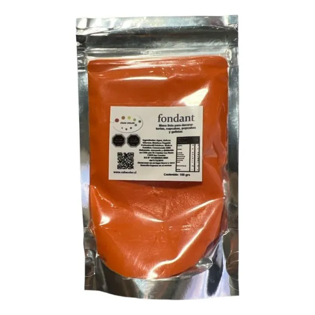 Cake Color Pasta Para Cubrir Tortas Colorido Fondant 100g