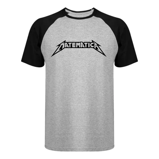 Camiseta Ou Babylook Matemática Metallica Humor Nerd Geek