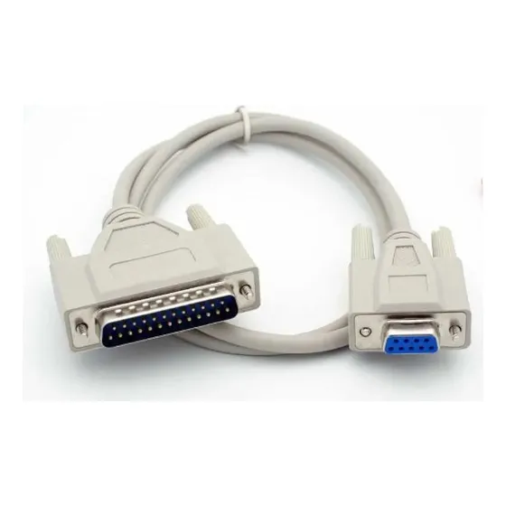 Cable Db9 Hembra A Db25 Macho Serial De Módem Nulo 