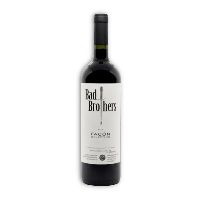 Vino Bad Brothers Facón Selection Tannat 750ml Agustín Lanús