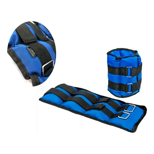 Pesas Tobilleras Crossfit Fitness Ejercicios Gym 1.5kg C/u