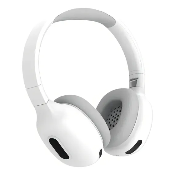 Fone De Ouvido Headset Sem Fio Bluetooth Academia Cor Branco