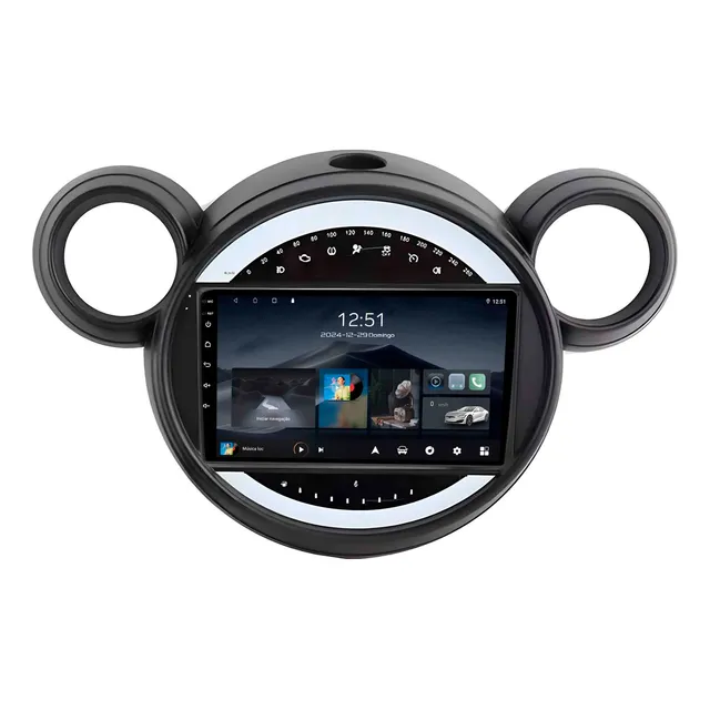 Multimidia Adak Iplay G2 Mini Cooper 2007 A 2016 2ram 64gb 9