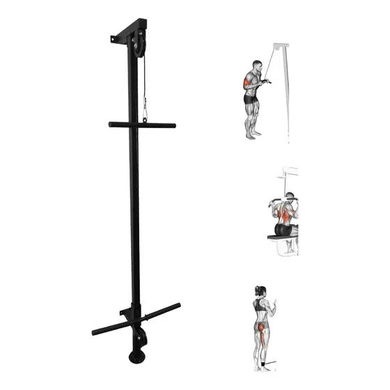 Mono Cross Over Fixo Dupla Polia Academia Musculação