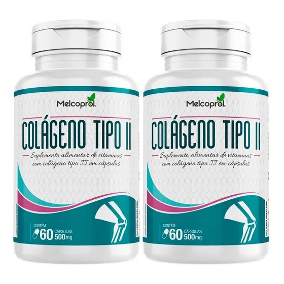 Colágeno Tipo 2 Con Vitamina C Y E (kit 120 Cápsulas) Promo