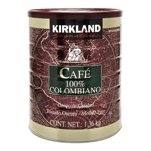 Café 100% Colombiano Kirkland De 1.36 Kg