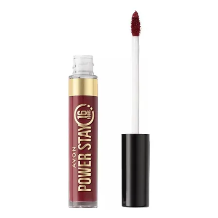 Avon Power Stay Labial Liquido Color stay put sangria