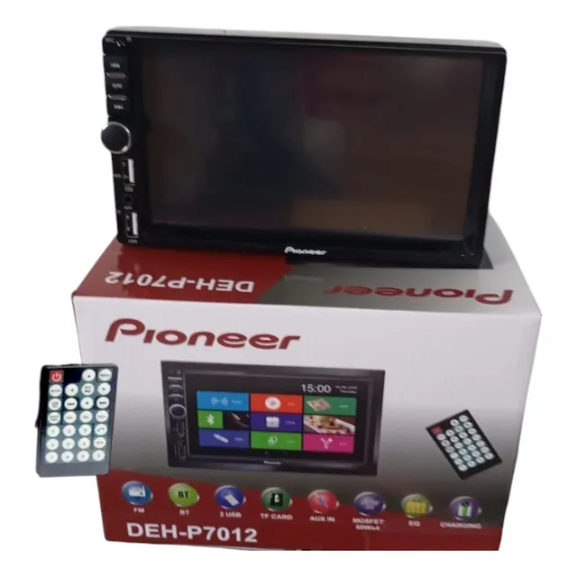 Radio Reproductor Pantalla 7  Pioneer 2 Din Video +bluetooth