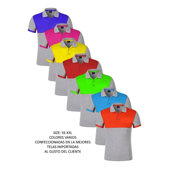 Chemis Unisex Piquet  Uniformes Para Empresas Casual