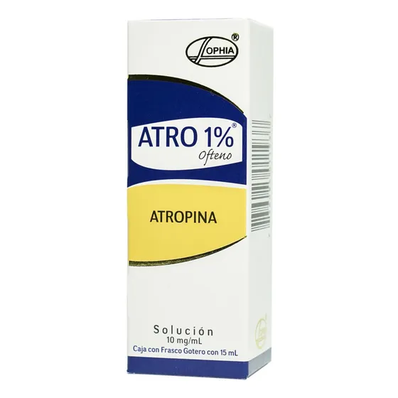 Atro Ofteno Solución 1 %, 1 Frasco Gotero 15 Ml