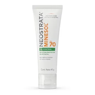 Protetor Solar Fps70 Minesol Oil Control 40g Neostrata Sem Cor Protetor Solar Fps70 Minesol Oil Control 40g Neostrata Sem Cor