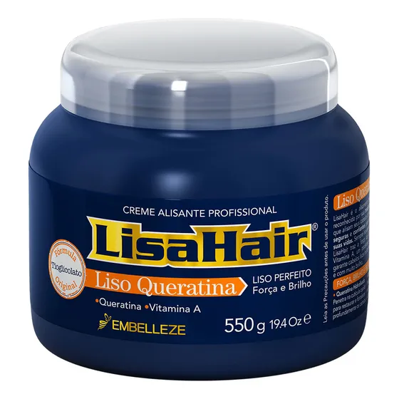 Lisahair Creme Alisante 550ml