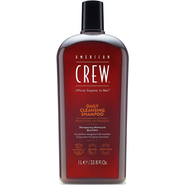 Shampoo Para Hombres Daily Shampoo American Crew Men 1000ml