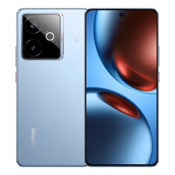 Celular Realme Gt 7t 5g 12 Gb Ram 512 Gb Rom Ltpo Amoled 6.8 pulgadas 120hz Mediatek Dimensity 8400 Max 50mp Imx 896 Ois Cámara 7000mah Cargador Supervooc 120w de americano Versión México Azul