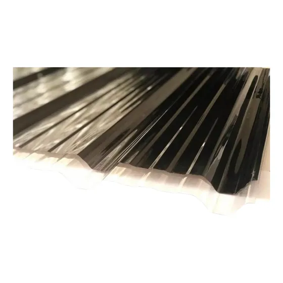 Chapa Traslúcida Trapezoidal Policarbonato 4m X 1.1m