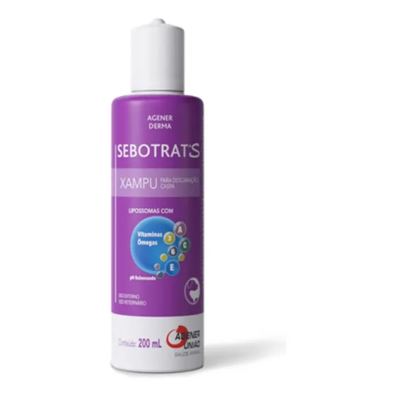 Shampoo Agener União Sebotrat S 200ml
