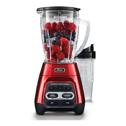 Licuadora Oster Con Motor Reversible Os-1210rbg Color Rojo