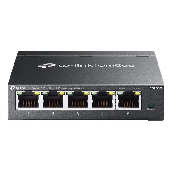 Switch Es205g Tplink Omada 5-port Gigabit Easy Managed