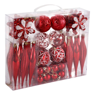 40 Bolas De Navidad Para De Navidad, Adornos Rojo 40 Bolas De Navidad Para De Navidad, Adornos Rojo