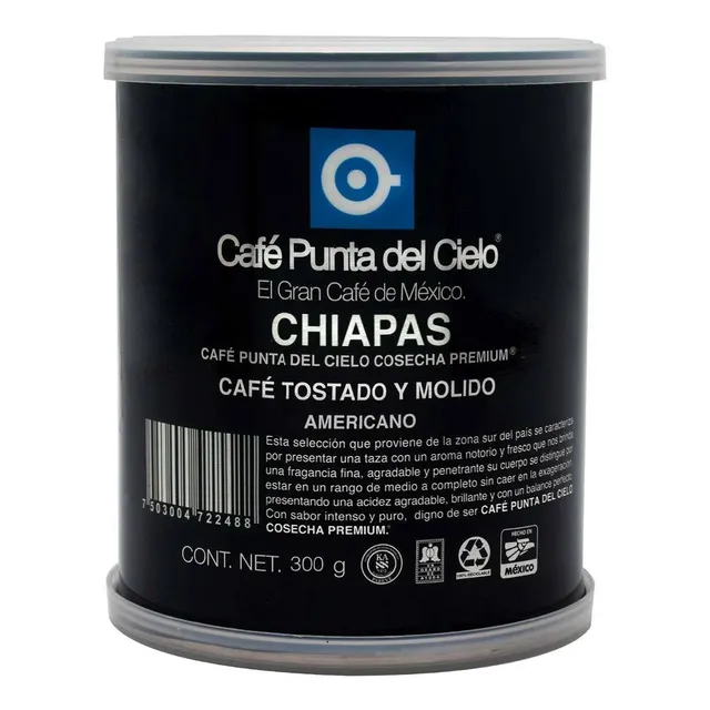 Café Punta Del Cielo Molido Región Chiapas 300g