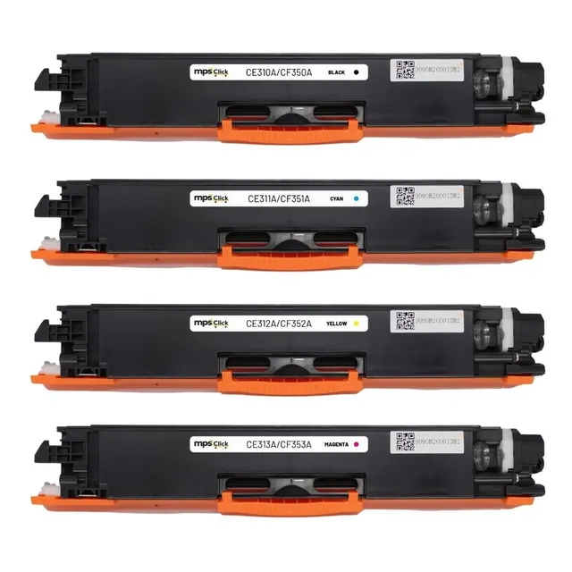 Tóner Ce310a/cf350a, 4 Colores Para Hp Mfp M176 177 Cp1025