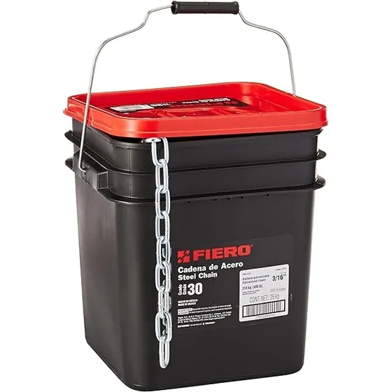 Tobo De Cadena Galvanizada 3/16  Fiero (44270)