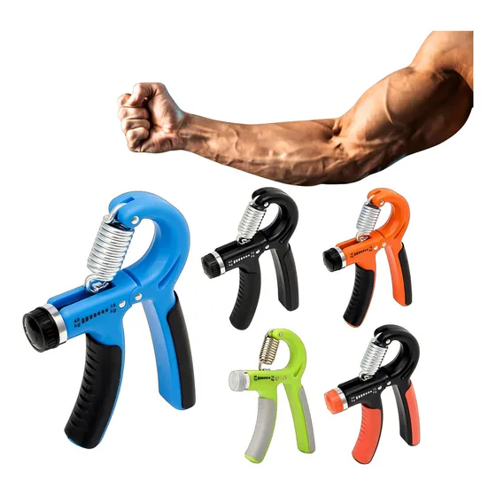 Hand Grip, flexión de muñeca, ejercicio manual, resorte ajustable