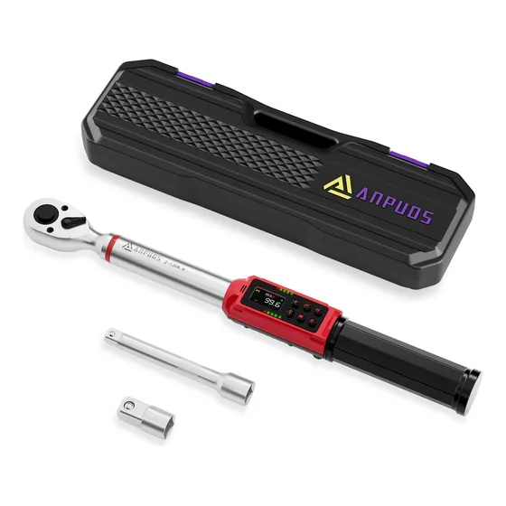 Llave Dinamometrica Digital 3/8, Apriete Preciso Controlado