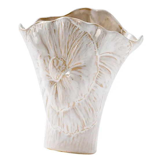 Ceramic Flower Vase De Mesa Adorno Versátil Elegante Floral