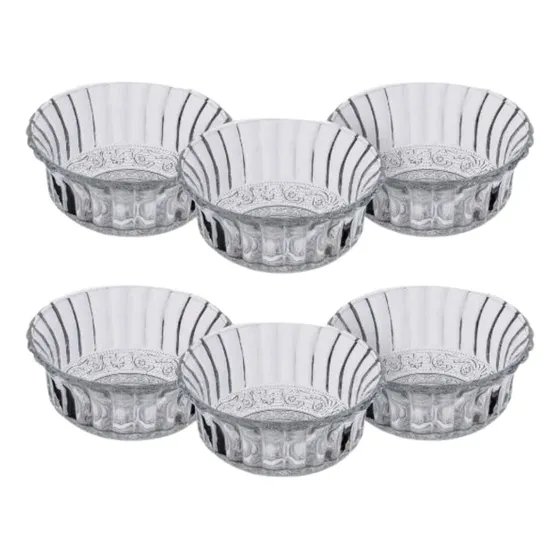 Pote Bowl Tigela De Sobremesa De Vidro Doces Petiscos 270ml