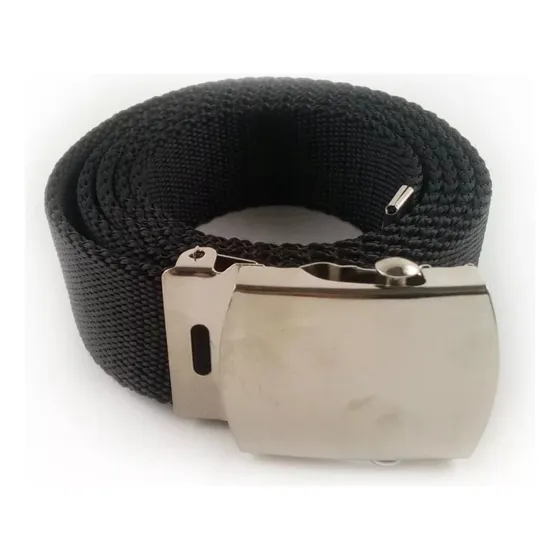 Cintos Cinturones Militar Policia Hebilla Dorada Y Plateada