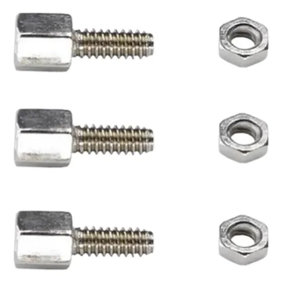 50 Tuercas Y Tornillos Hexagonal Rs232 Db9 Db15 Db25 Vga Dr9