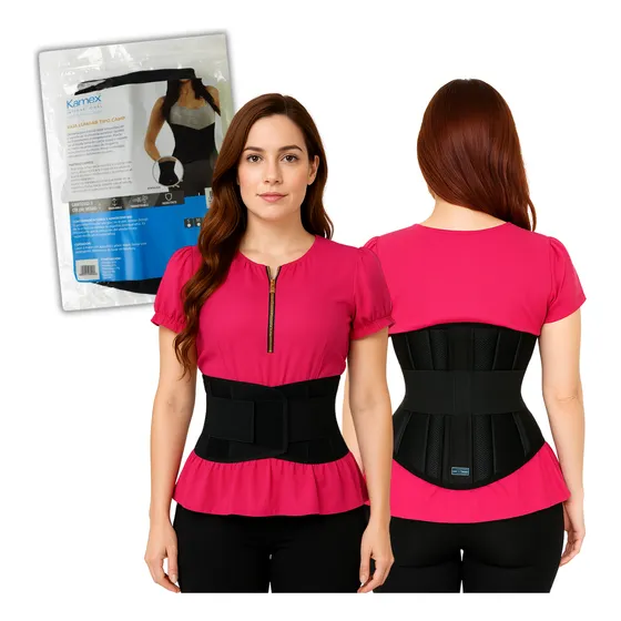 Faja Lumbar Tipo Camp Rígida Ortopédica Columna Vertebral