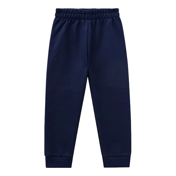 Calça Moletom Juvenil Com Punho Menino Menina Kyly 10 Ao 16