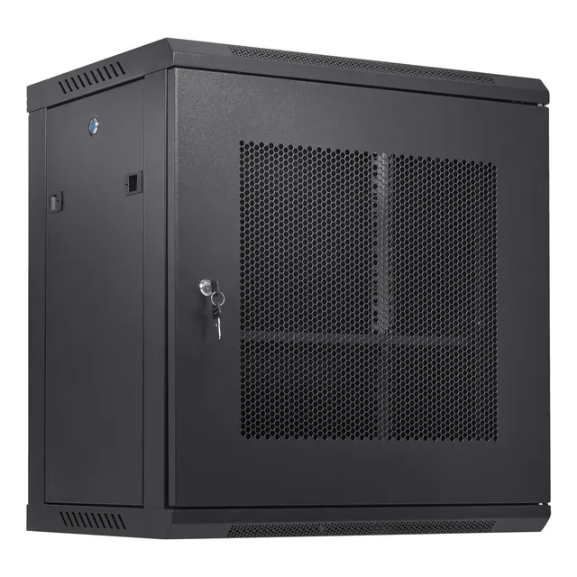 Gabinete Para Servidores De Red 15,5'' Carga Máx 200lb 12u Color Negro