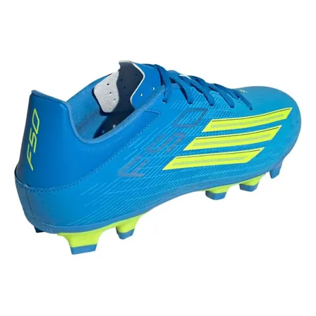 Chuteira adidas Sem Gênero Grama Natural Firme Js1472 Azul 41 Br