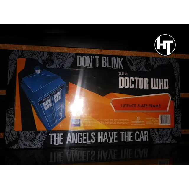 Marco Para Placa De Carro, Doctor Who, De Plástico, Original