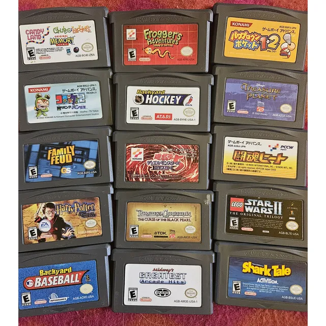 Juegos Originales Americanos Y Japoneses Game Boy Y Advance