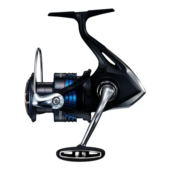 Reel Shimano Nexave (2500hg) Color Negro Lado De La Manija Derecho/izquierdo