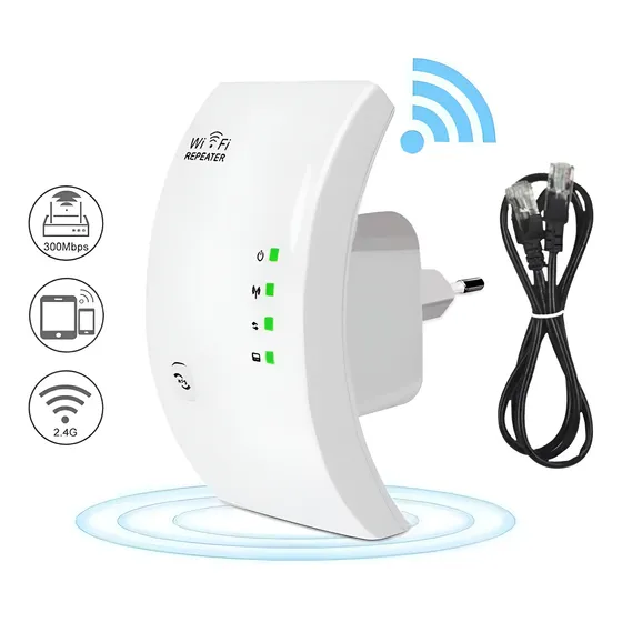 Repetidor Wifi Sinal Wireless Amplificador Extensor Potente