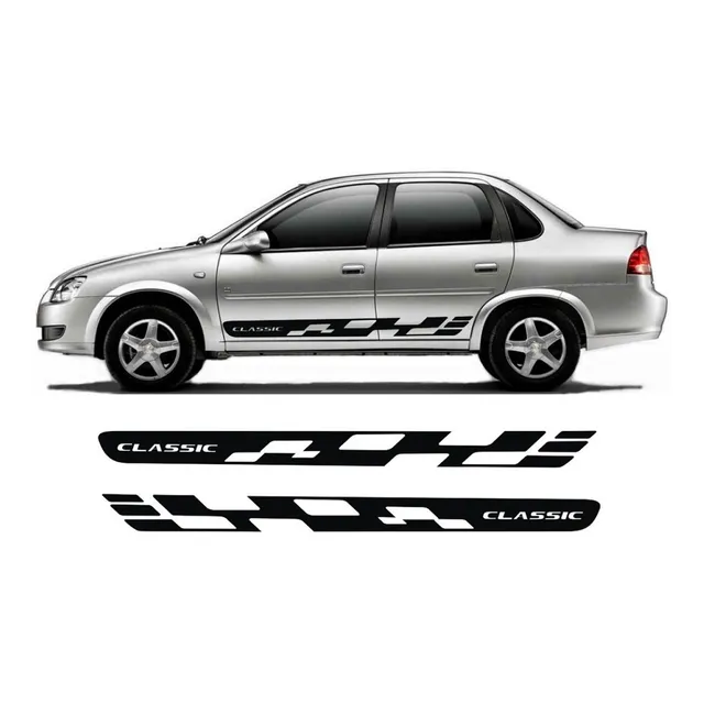 Adesivo Lateral Classic Cg1 Faixa Corsa Colante Fita Tuning
