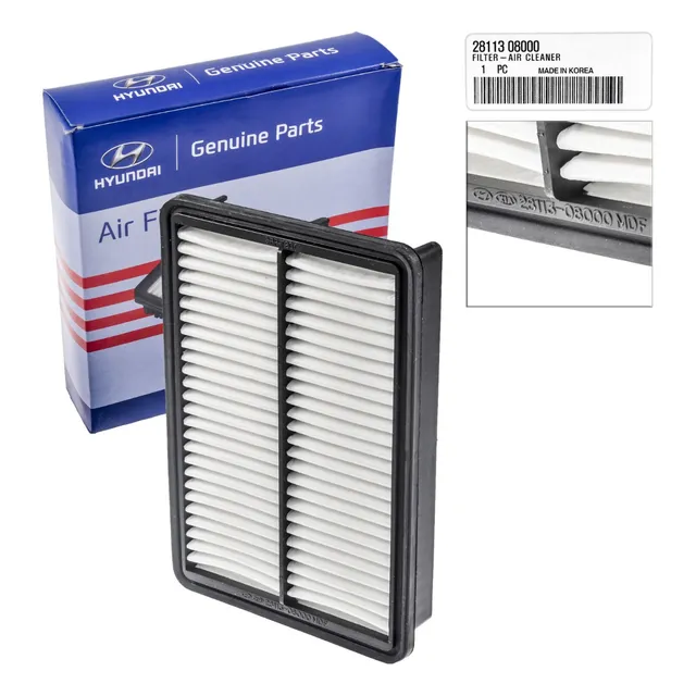 Filtro De Aire Hyundai Tucson 2005 A 2009 Original Genuino