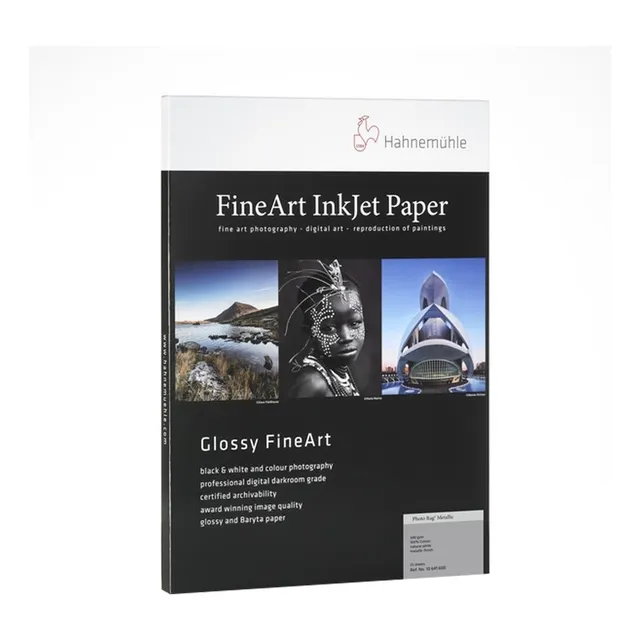 Papel Hahnemühle Photo Rag Metallic De 24  Rollo