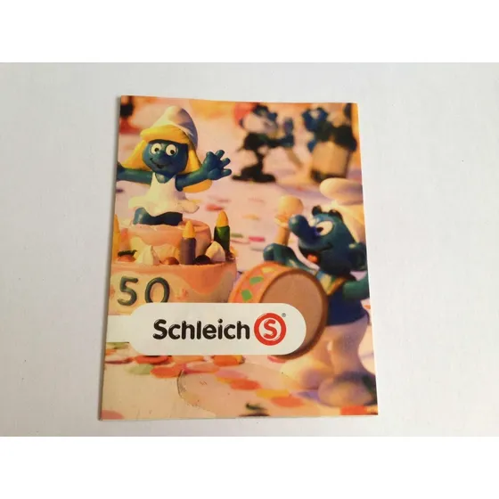 Pequeño Catalogo Schleich De Los Pitufos