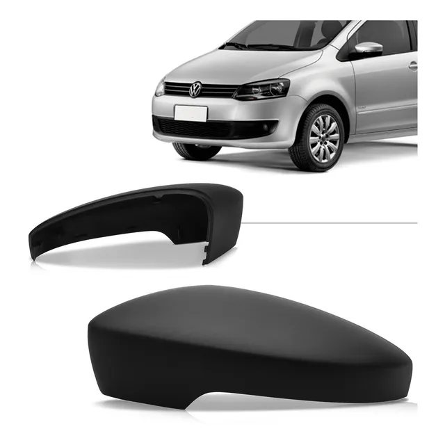Capa Retrovisor Fox 2010 A 2018 Seta Texturizado