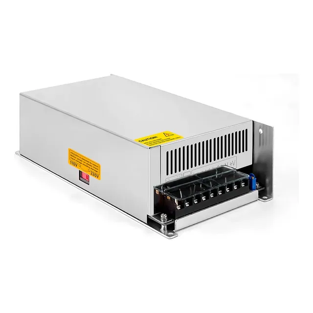 Tecneu Fuente Conmutada De Alimentación 12v 50a 600w 110vca/220vca Con Ventilador