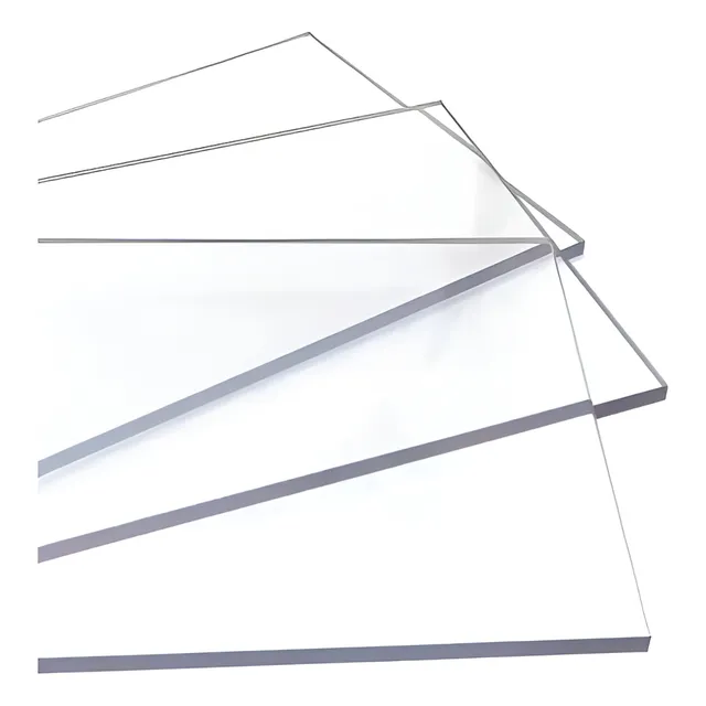 Placa De Acrilico Transparente 122cm X 244cm X 4mm