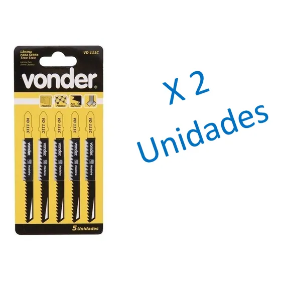 Hoja Sierra P/caladora Vonder Vd111c - Ynter Industrial