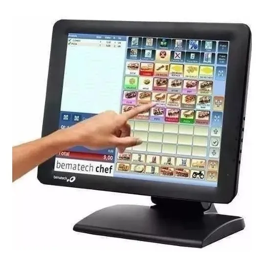 Monitor Touch Screen Capacitivo Bematech 15pol -  Cm-15 Novo