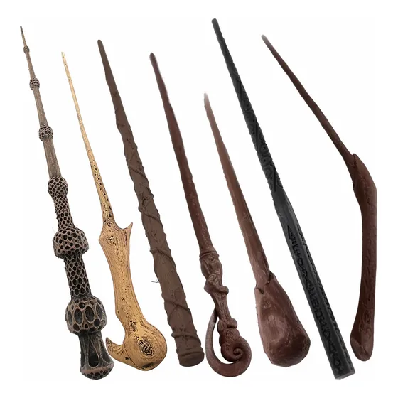 Varitas Harry Potter Varios Diseños Sauco Voldemort Cosplay